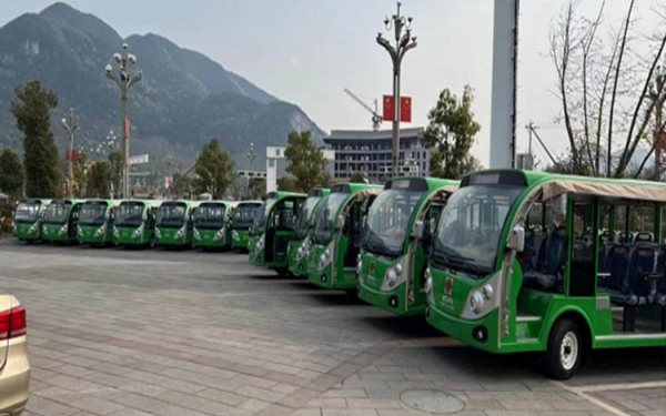 貴州畢節(jié)·百里杜鵑景區(qū)50輛燃油觀(guān)光車(chē)案例