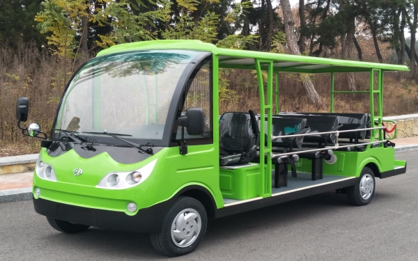 貴州忠輝車輛制造，打造高效能14座新能源觀光車